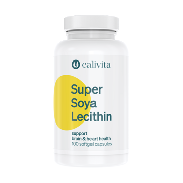 Super Soya Lecithin (100 capsule) LECITINA DIN SOIA