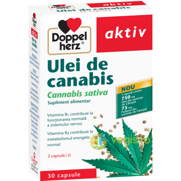 Ulei de Canabis Aktiv 30cps