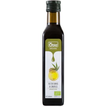 Ulei de canepa, presat la rece, eco-bio 250ml Obio