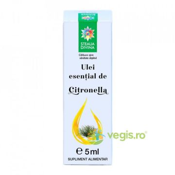 Ulei Esential de Citronella pentru Uz Intern si Extern 5ml