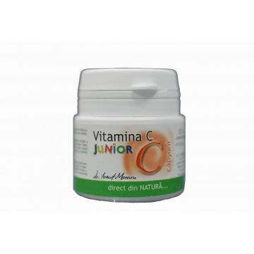 Vitamina C Junior - copii, aroma de Capsuni, 20 cp masticabile, MEDICA