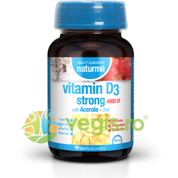 VItamina D3 Strong 4000UI Naturmil 90cpr