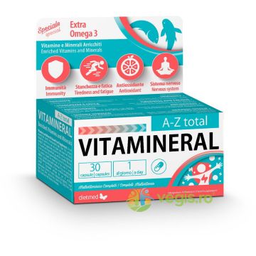 Vitamineral A-Z Total 30cps