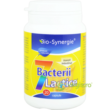 7 Bacterii Lactice 300mg 20cps