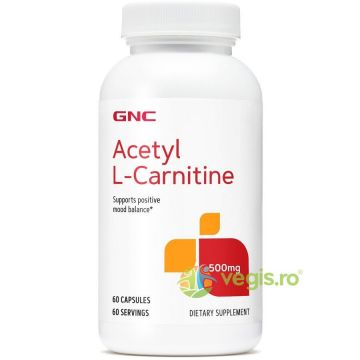 Acetyl L-Carnitine (Acetil L-Carnitina) 500mg 60cps