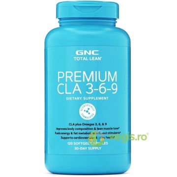 Acid Linoleic Conjugat si Omega 3-6-9 (Premium Cla 3-6-9) Total Lean 120cps moi