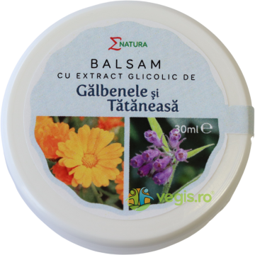 Balsam cu Extract Glicolic de Galbenele si Tataneasa 30ml