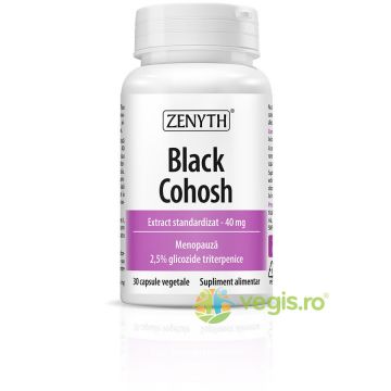 Black Cohosh Extract 40mg 30cps vegetale