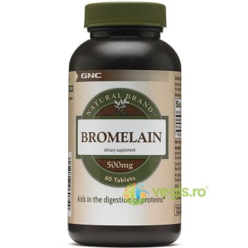 Bromelain 500mg (Bromelaina) Natural Brand 60tb