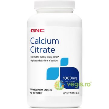 Calciu Citrat (Calcium Citrate) 1000mg 180tb