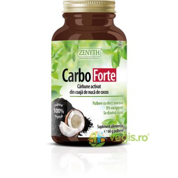 Carbo Forte Carbune Activat Pulbere 60g