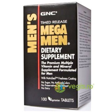 Complex de Multivitamine Pentru Barbati Mega Men 100tb