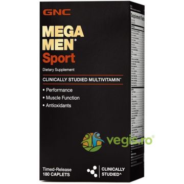 Complex de Multivitamine pentru Barbati Mega Men Sport 180tb