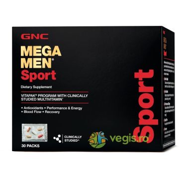 Complex de Multivitamine pentru Barbati Sport Mega Men 30buc