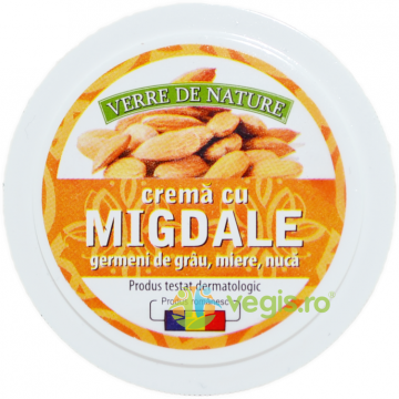 Crema cu Migdale, Germeni de Grau si Miere 20g