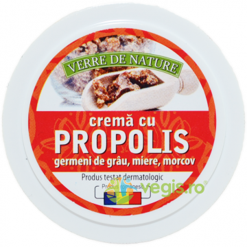 Crema cu Propolis, Germeni de Grau, Miere si Morcov 15g