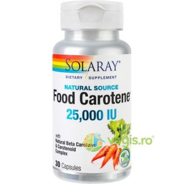 Food Carotene 25000ui 30cps Secom,