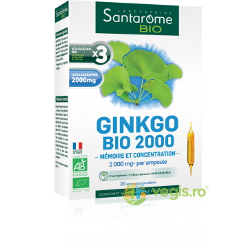 Ginkgo 2000 Ecologic/Bio 20fiole