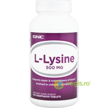 L-Lizina (L-Lysine) 500mg 100tb vegetale