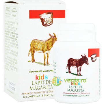 Lapte de Magarita Kids (pentru Copii) 10cpr masticabile