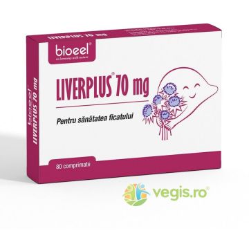 Liverplus (Protectie Hepatica) 70mg 80cpr