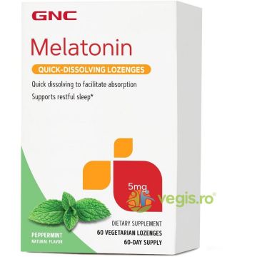 Melatonina cu Aroma de Menta 5mg 60tb