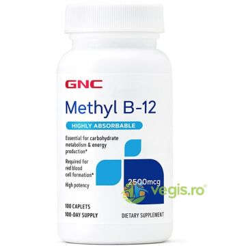 Methyl B-12 (Vitamina B-12 Metilcobalamina) 2500mcg 100tb