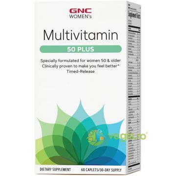 Multivitamine si Minerale pentru Femei 50 Plus 60cps