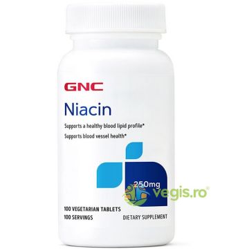 Niacina (Vitamina B3) 250mg 100tb