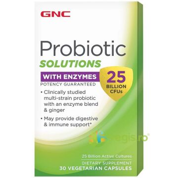 Probiotic Cu Enzime Digestive 25 Miliarde (CFU) 30cps vegetale