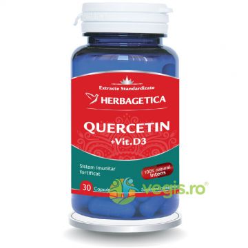 Quercetin + Vitamina D3 30cps