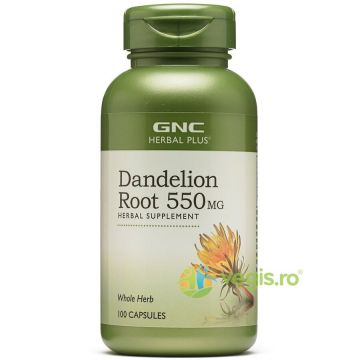 Radacina de Papadie (Dandelion Root) Herbal Plus 550mg 100cps