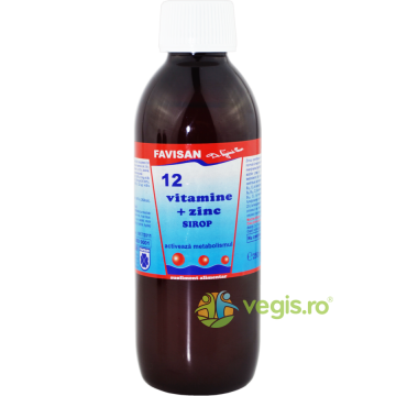 Sirop 12 Vitamine + Zinc 250ml