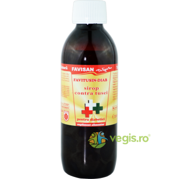 Sirop de Tuse pentru Diabetici Favitusin-Diab 250ml