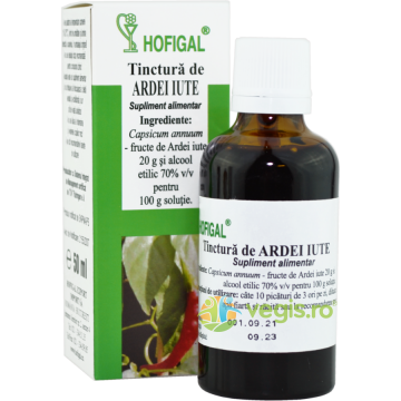 Tinctura de Ardei Iute 50ml