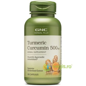 Turmeric Curcumin Herbal Plus 500mg 100cps vegetale
