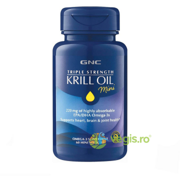 Ulei de Krill Triple Strenght 60cps mini moi