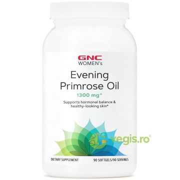 Ulei de Luminita Noptii pentru Femei (Evening Primrose Oil) 1300mg 90cps moi