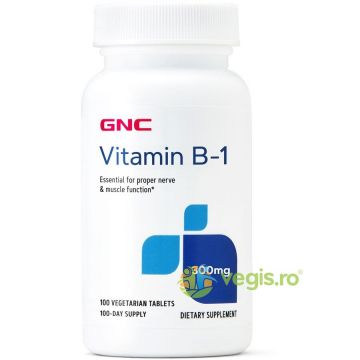 Vitamina B-1 300mg 100tb vegetale