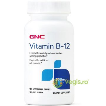 Vitamina B12 500mcg 100tb vegetale