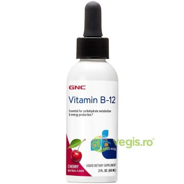 Vitamina B12 Lichida cu Aroma Naturala de Cirese 60ml