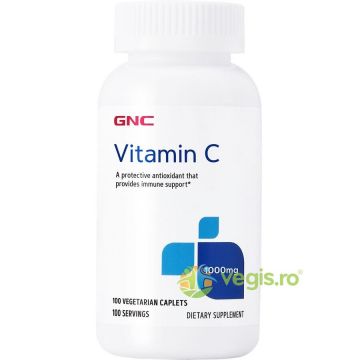 Vitamina C 1000mg cu Macese 100cps vegetale