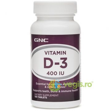 Vitamina D3 (Colecalciferol) 400ui 100tb
