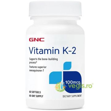 Vitamina K-2 100mcg 60cps moi
