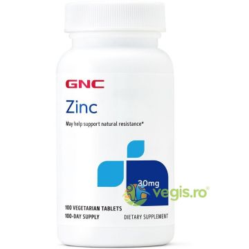 Zinc Chelat 30mg 100tb vegetale