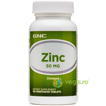 Zinc Chelat 50mg 100tb vegetale