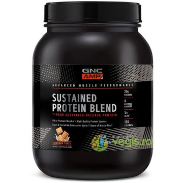 Amestec Proteic cu Aroma de Cereale cu Scortisoara Amp Sustained Protein Blend 924g