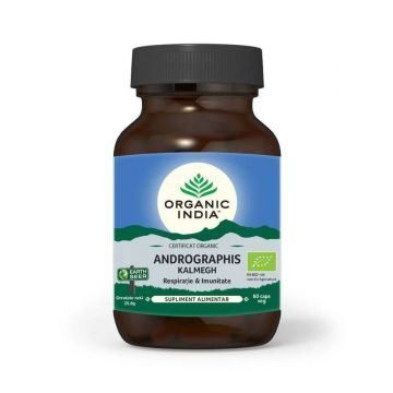 Andrographis - Respiratie si Imunitate, 60 capsule, ORGANIC INDIA