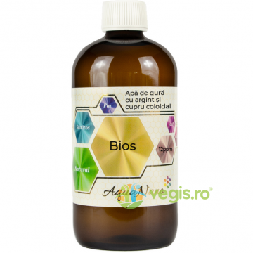 Apa de Gura Aquanano Bios (12ppm) 480ml