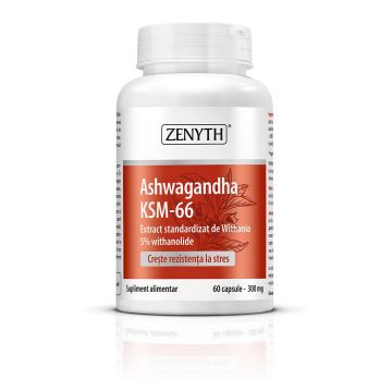 Ashwagandha KSM-66 – 300mg - 60cps - Zenyth